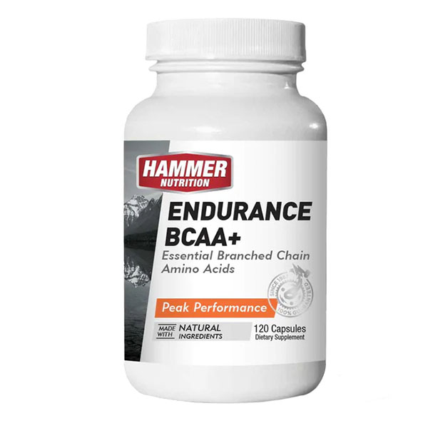 Hammer Nutrition Endurance BCAA+ Caps, 120/Count 