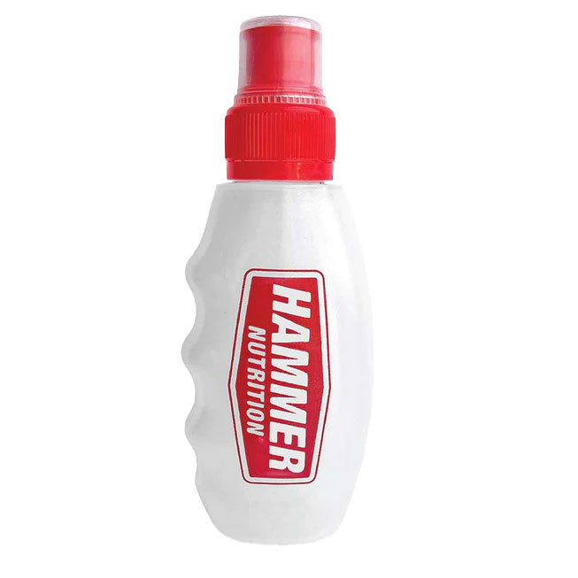 Hammer Nutrition Gel Flask, Clear/Red, 5.82oz