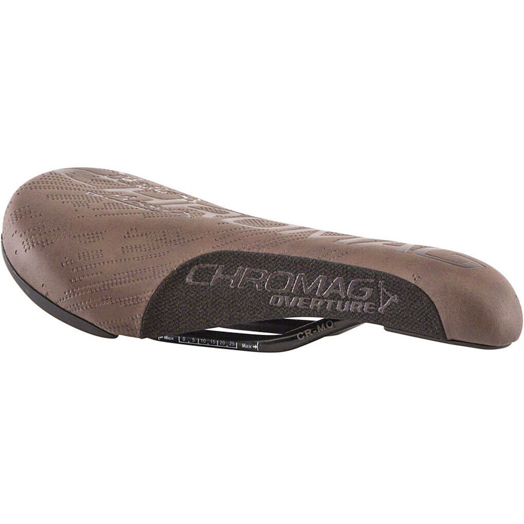 Chromag Overture Saddle, CrMo Rails - Rawhide