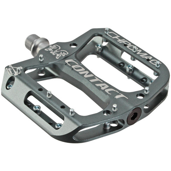 Chromag Contact Pedals, Gunmetal Gray | Bikeparts.Com