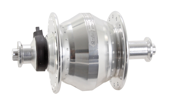 Shutter Precision PV-8 Front Q/R Hub, 9x100mm, 32h - Silver