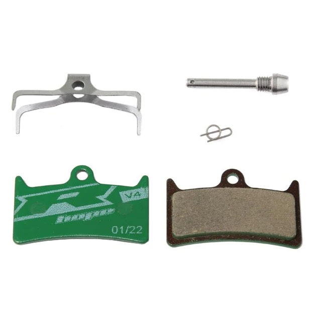 Hope Disc Pads, V4, Racing Green Organic, Pr