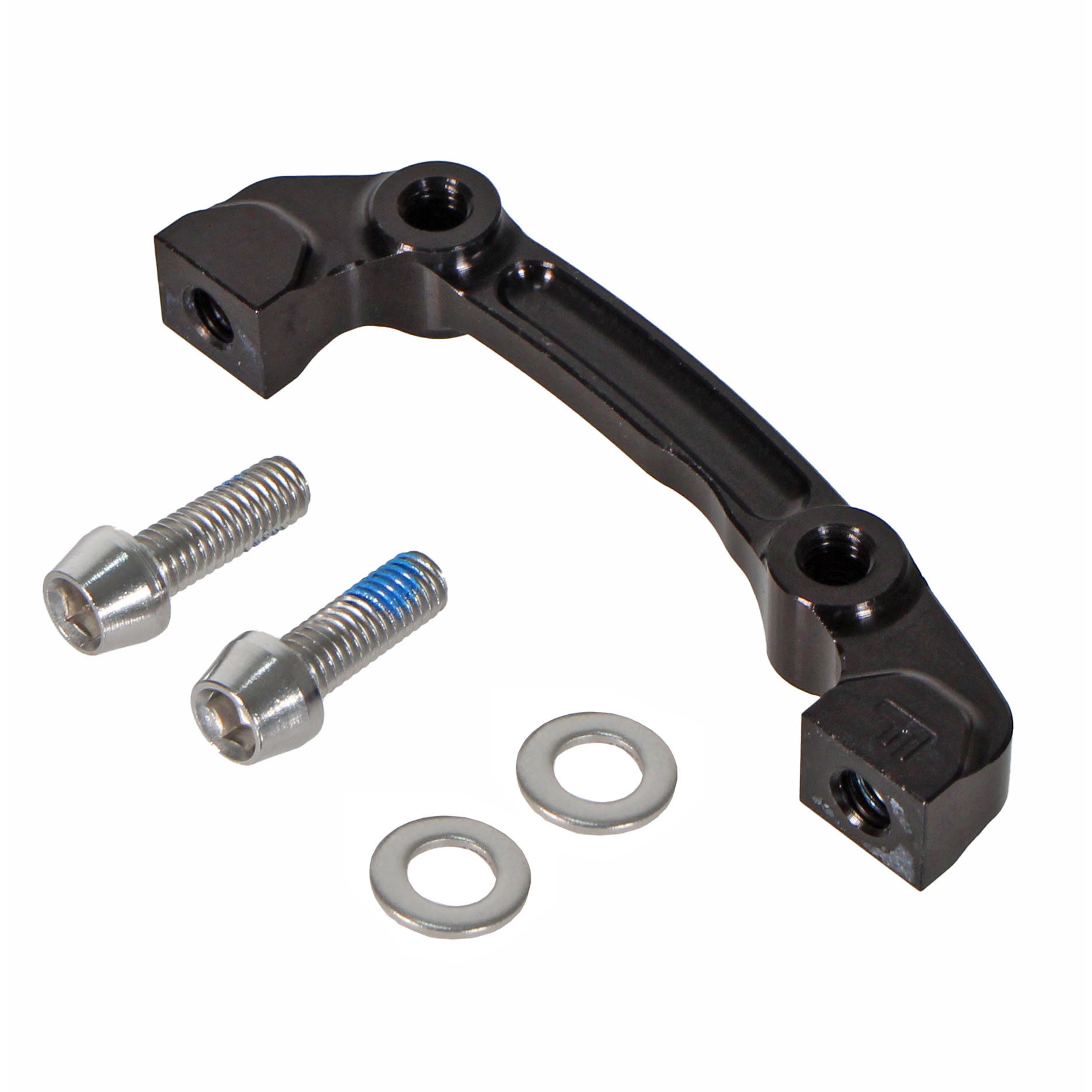 Hope 74mm Caliper Adapter, (IS) F*-180mm / R-160mm, Black