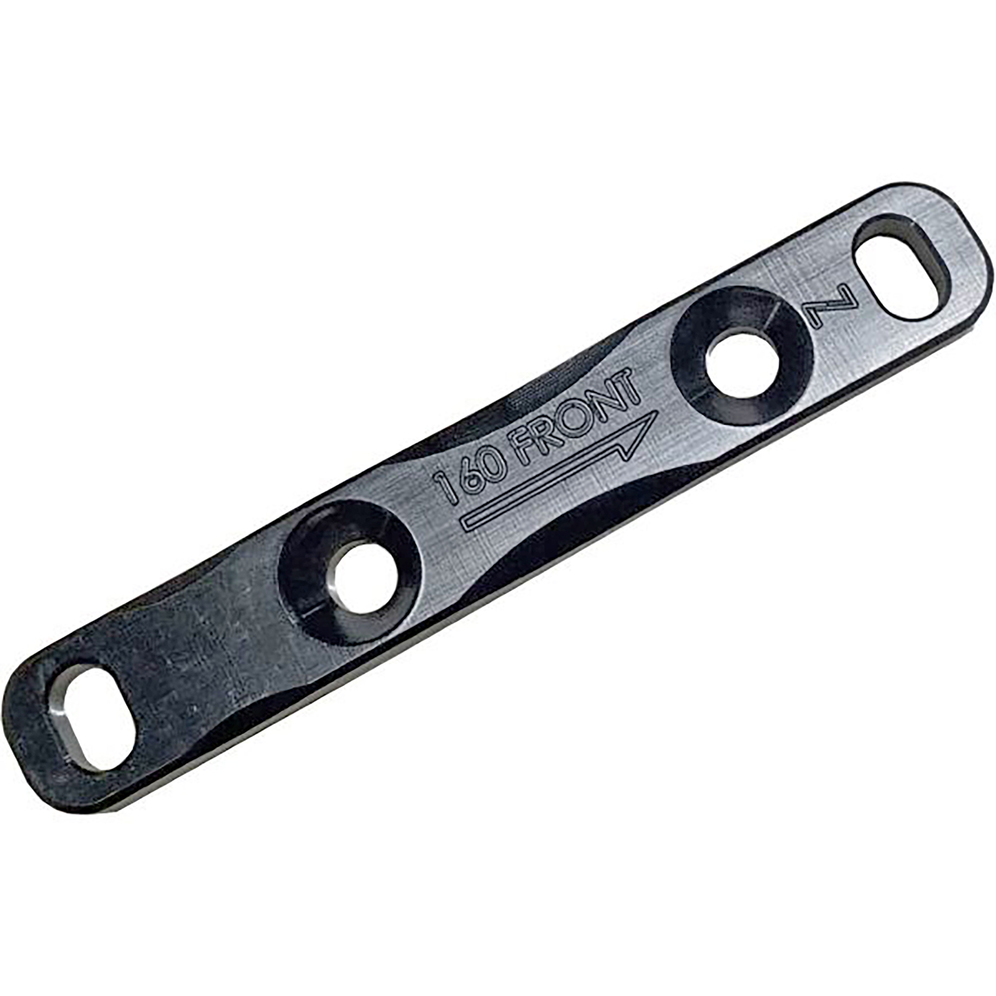 Hope Flat Mount Caliper Adapter, Front-160 (Z), Black