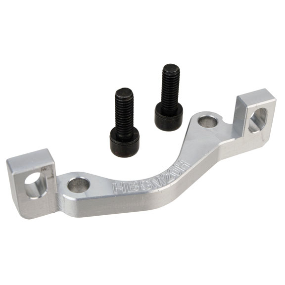 Hope 51mm Caliper to 74mm Post Mount Fork Adapt, Sil