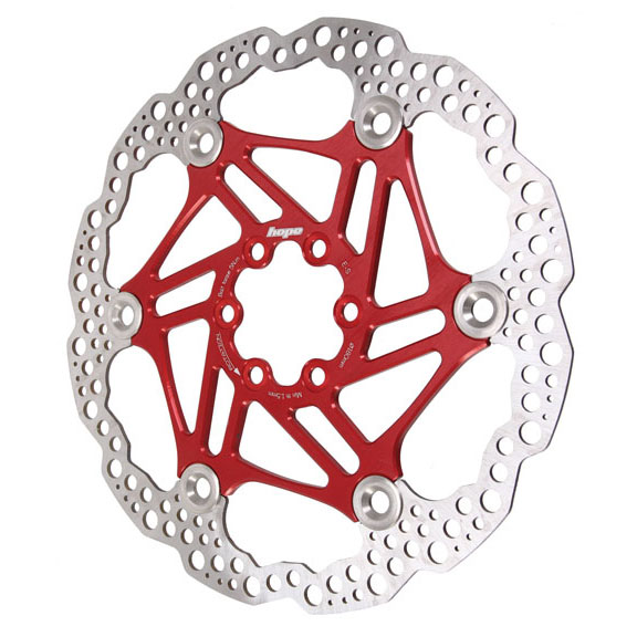 Hope Floating Rotor, Floating/Wave, 200mm, Red