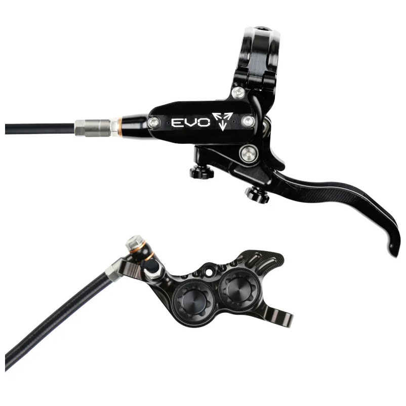 Hope Tech 4 Evo GR4 Disc Brake, Left/Front, 74mm, Black