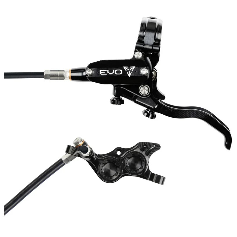 Hope Tech 4 Evo TR4 Disc Brake, Right/Rear, 74mm, Black