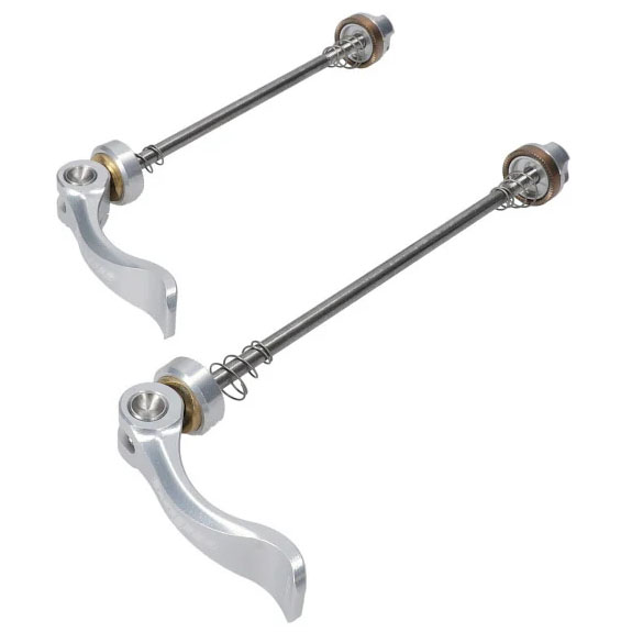 Hope CrMo-Mtn Q/R Wheel Skewers, Silver