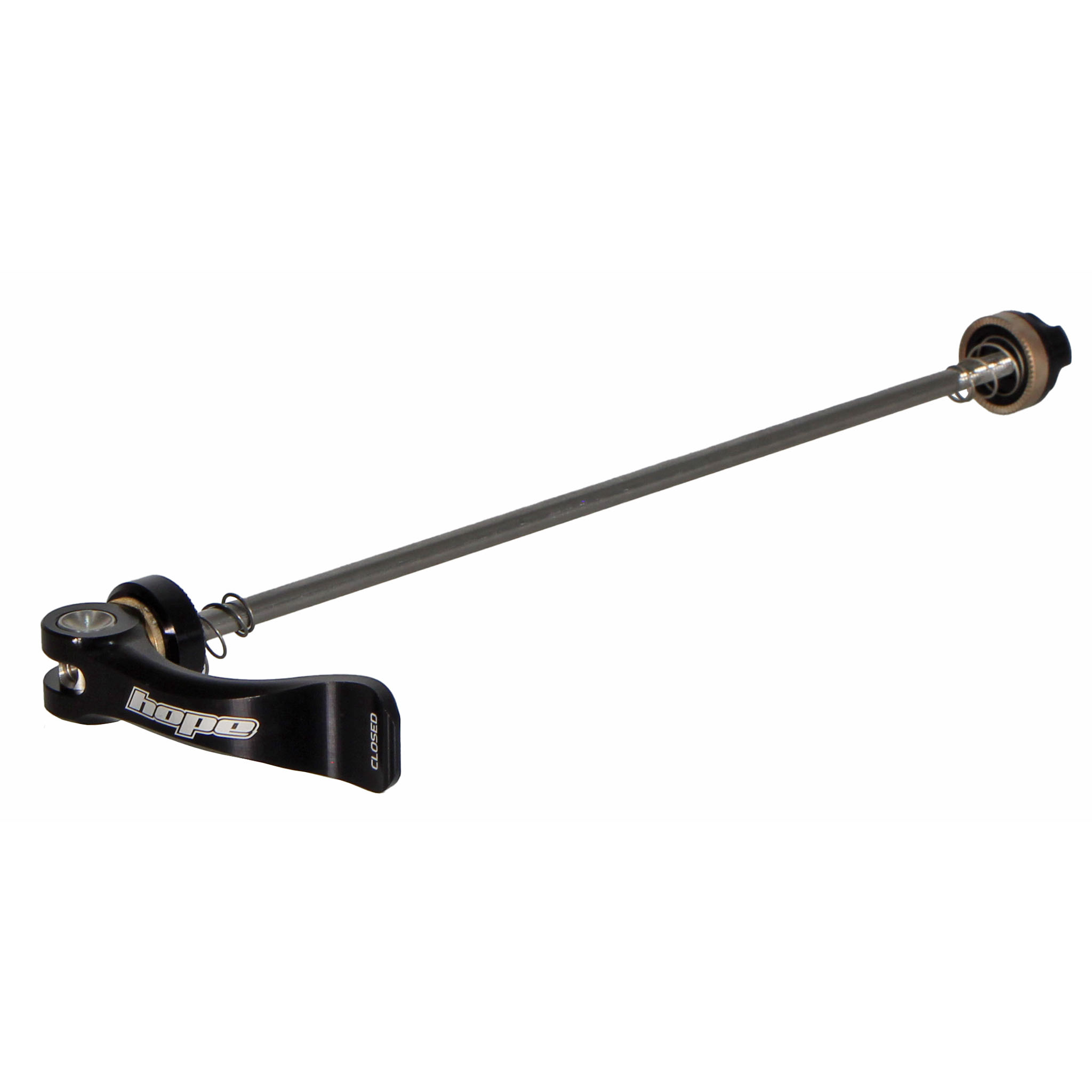 Hope CrMo-FatSno Q/R Single Wheel Skewer, 190mm, Black