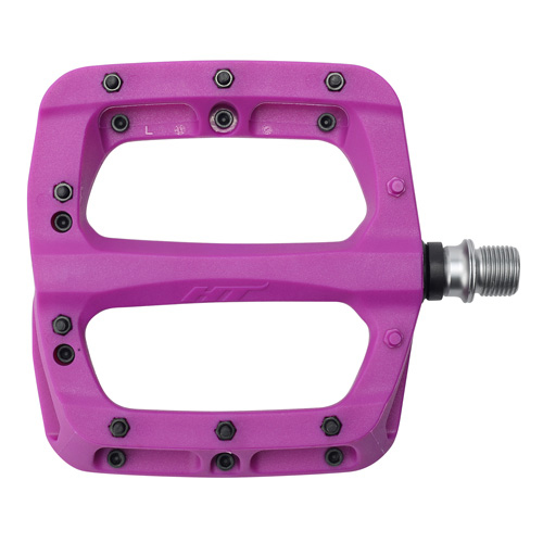 HT Pedals PA03A Platform Pedals, CrMo Purple