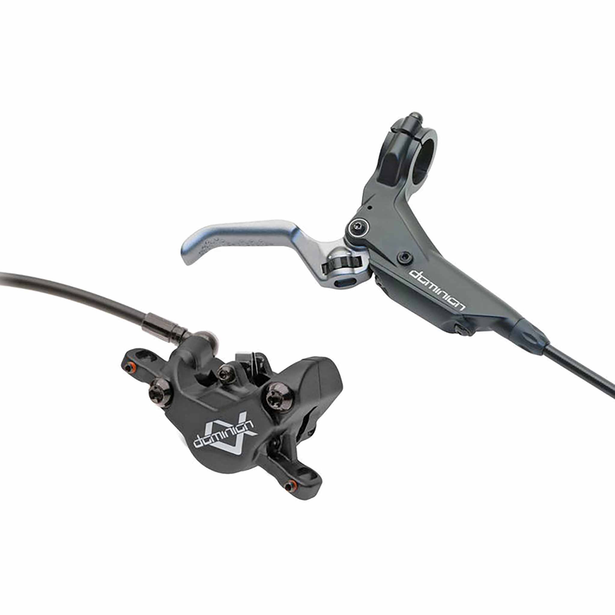 Hayes Brake Dominion A2 Disc Brake, Left/Front, Black/Gray