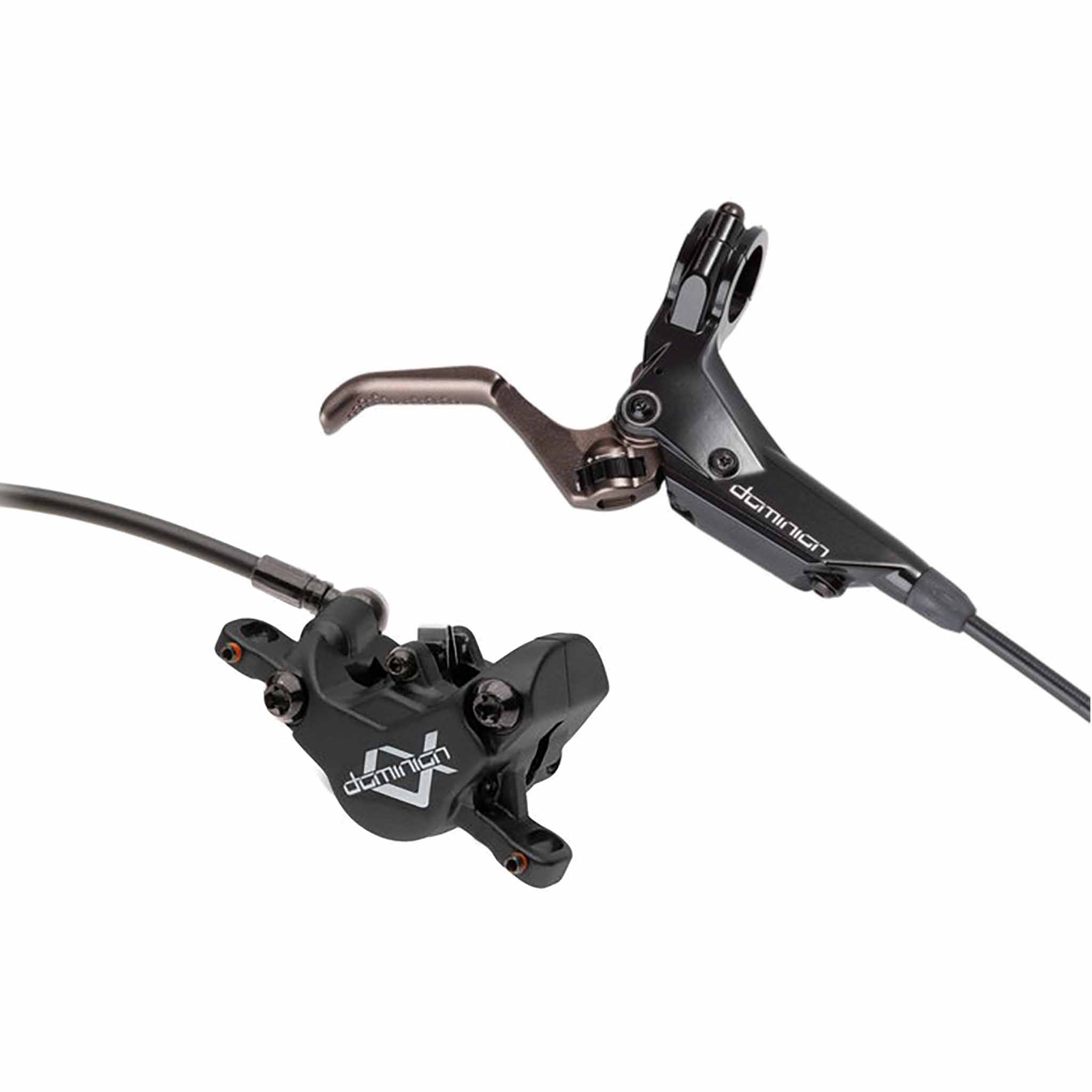 Hayes Brake Dominion SFL A2 Disc Brake, Right/Rear, Black/Gray