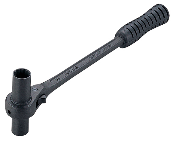 Hozan Ratcheting Hub/Crank Wrench, C-160