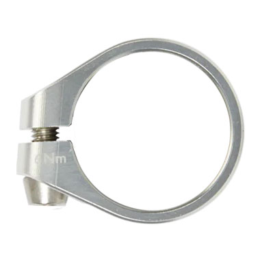 Blackbird x Ibis BlkBrd Seat Collar, 38.6mm, Silver