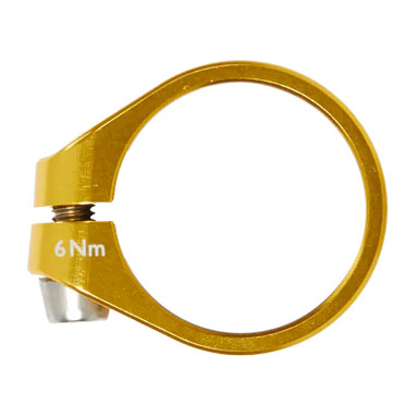 Blackbird x Ibis BlkBrd Seat Collar, 38.6mm, Gold