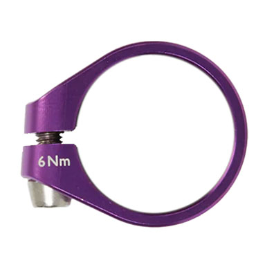 Blackbird x Ibis BlkBrd Seat Collar, 34.9mm, Purple