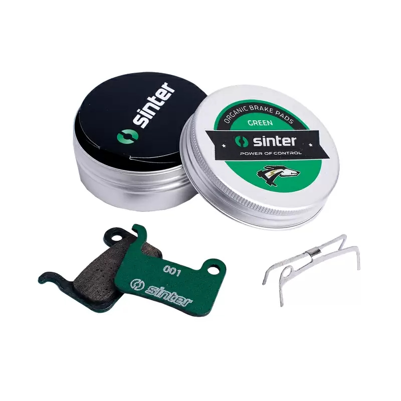 Sinter Disc Pads, Shimano (A-type 2-piston) TRP, Green
