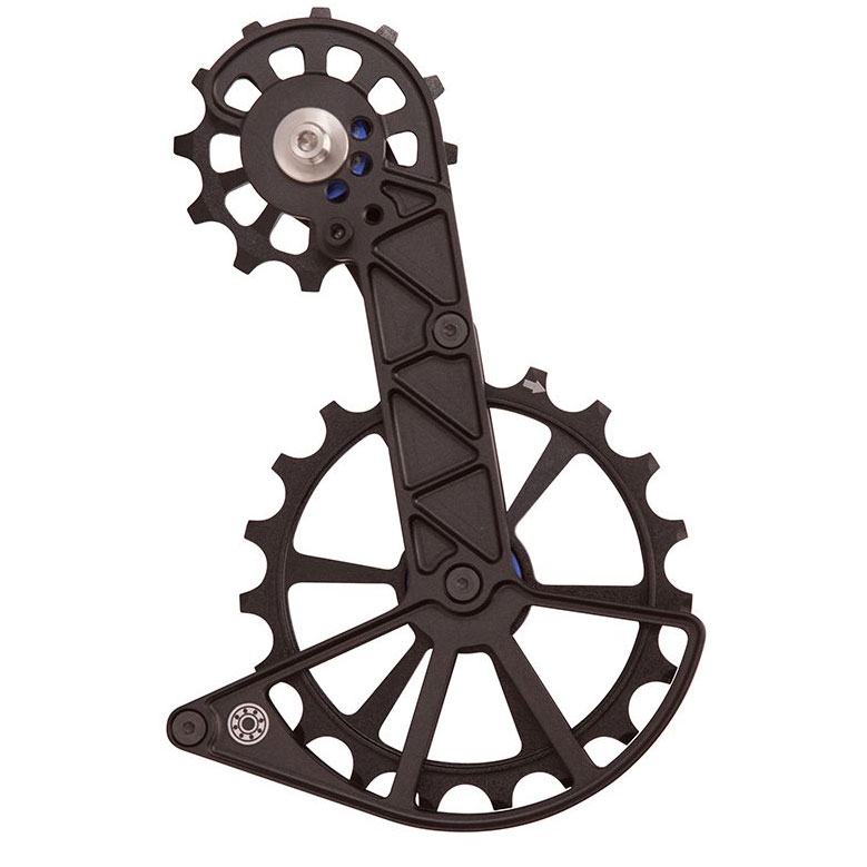 Kogel Bearings Kolossos Oversized Pulley Cage, Shim RX800, Black 