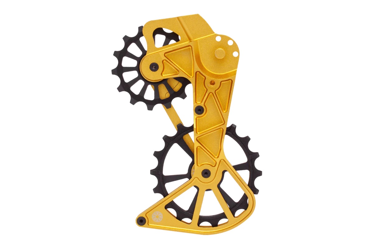 Kogel Bearings Kolossos Oversized Pulley Cage, Shimano XTR, XT Gold