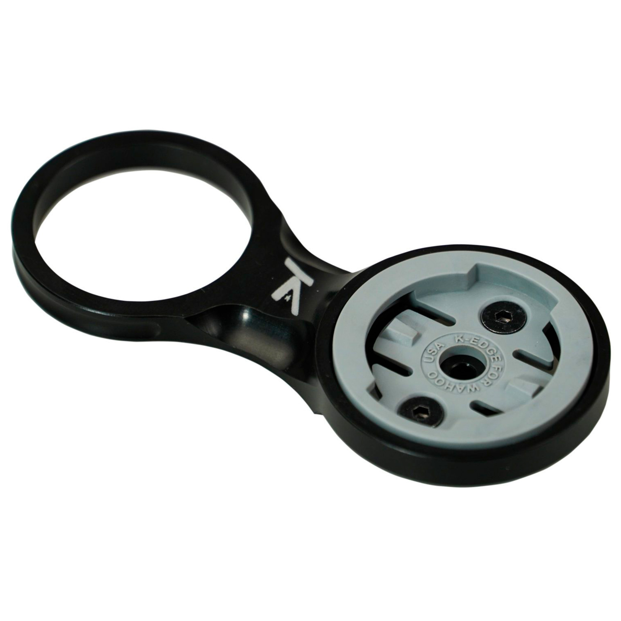 K-Edge Wahoo Stem Mount, Fixed, Black Anodized