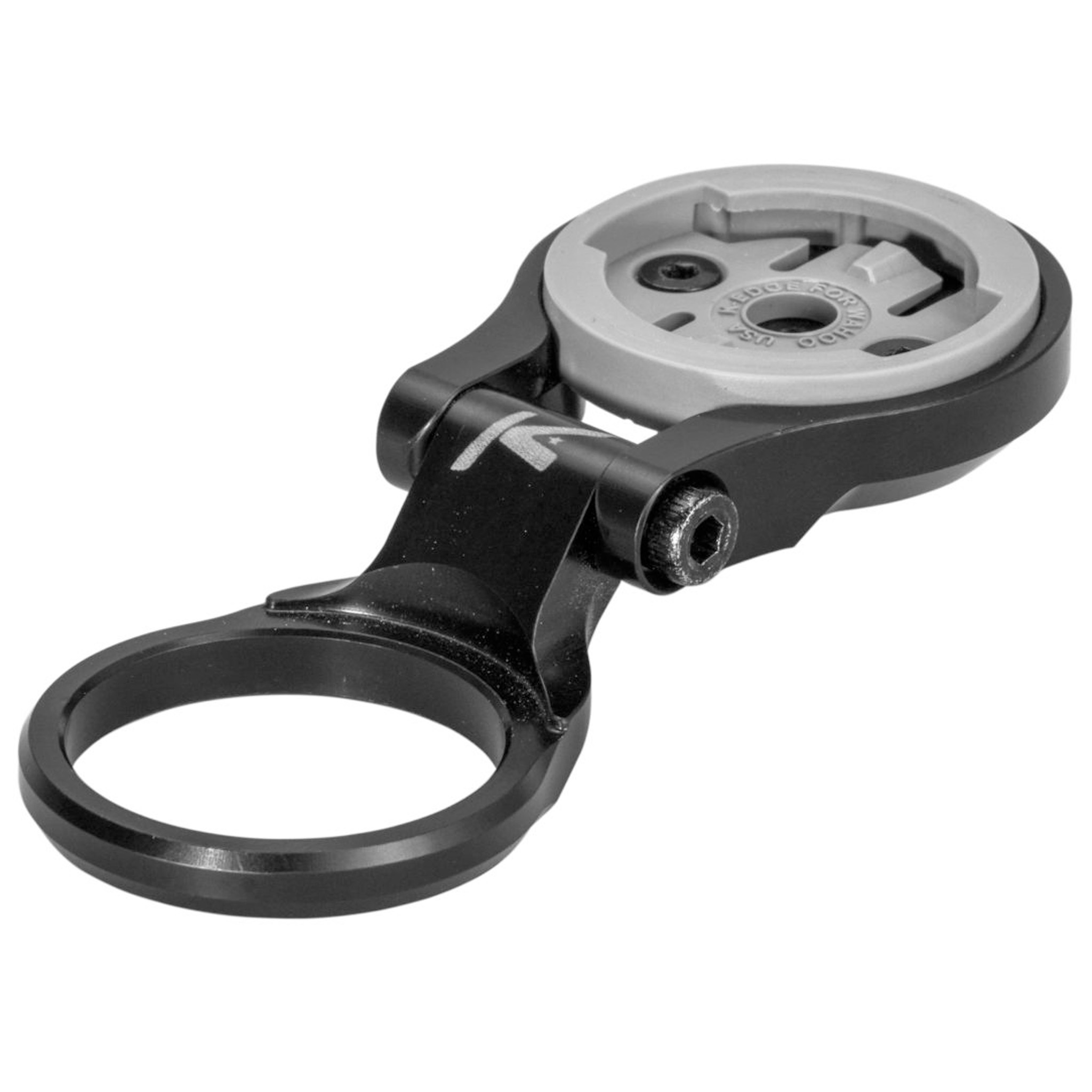 KEdge Wahoo Boost Stem Mount, Adjustable, Black Anodized