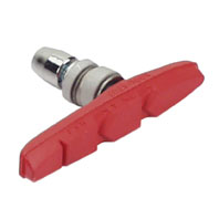 Kool Stop Thinline Pads, Threaded - Red Pr