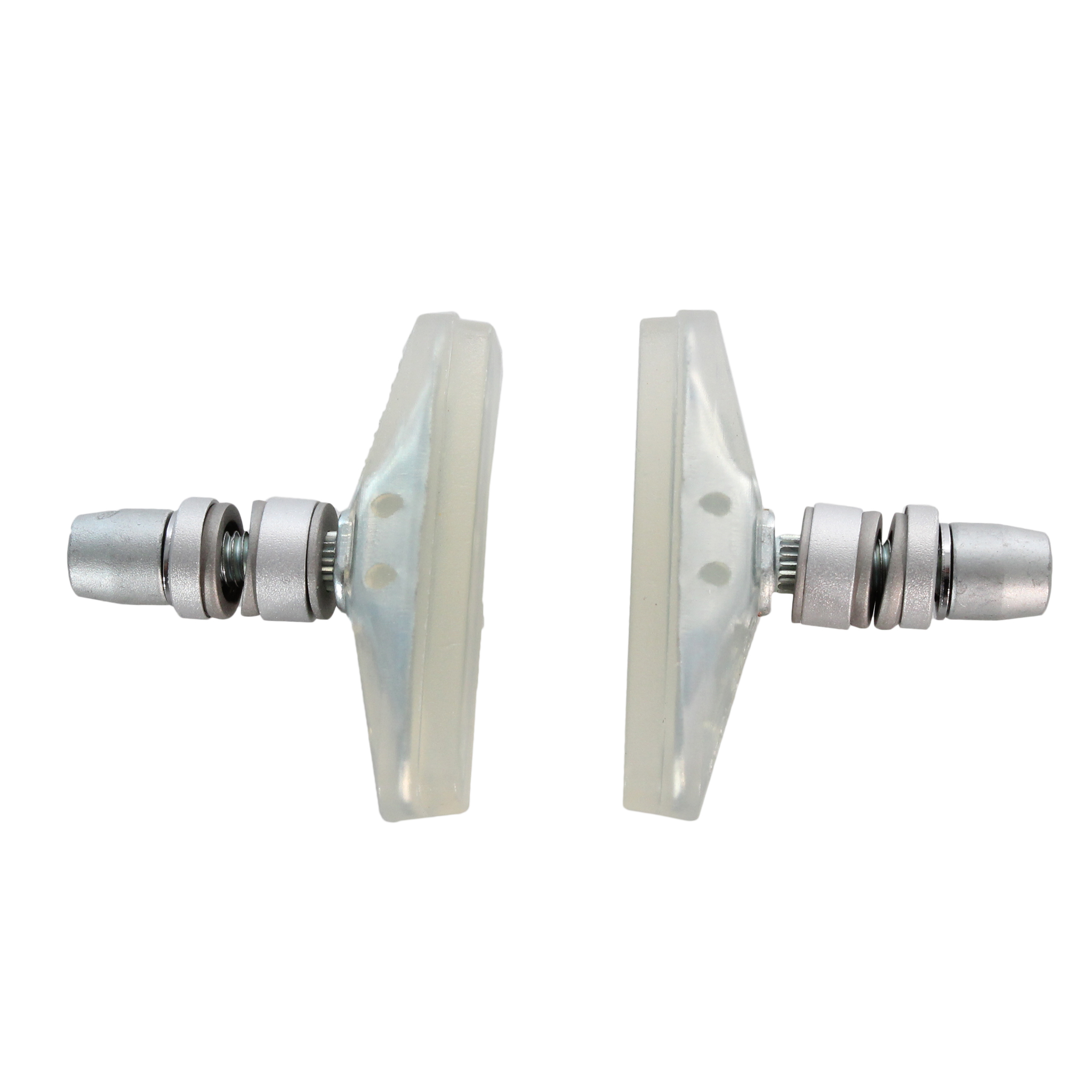 Kool Stop Flatland Pads, Threaded - Clear Pr