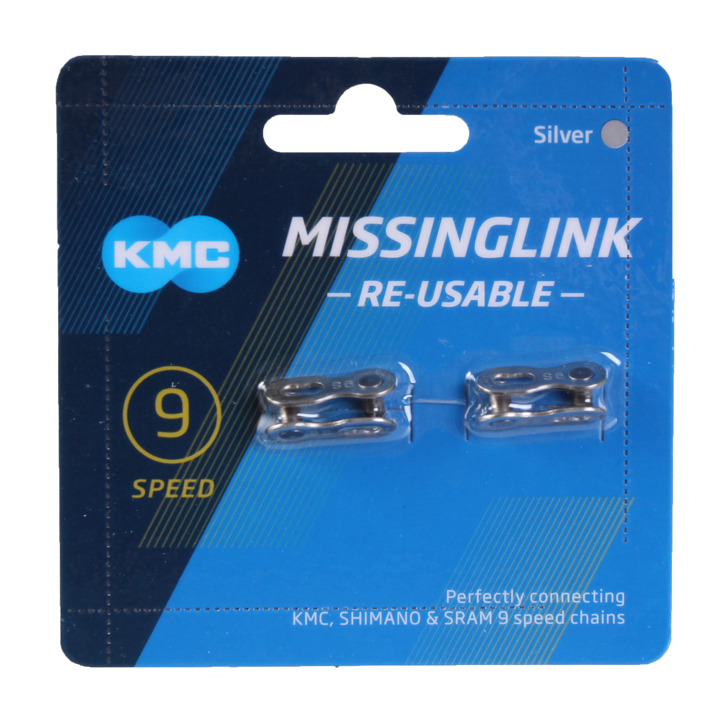 KMC MissingLink-9 Connector(CL566R), 6.6mm 2/Count