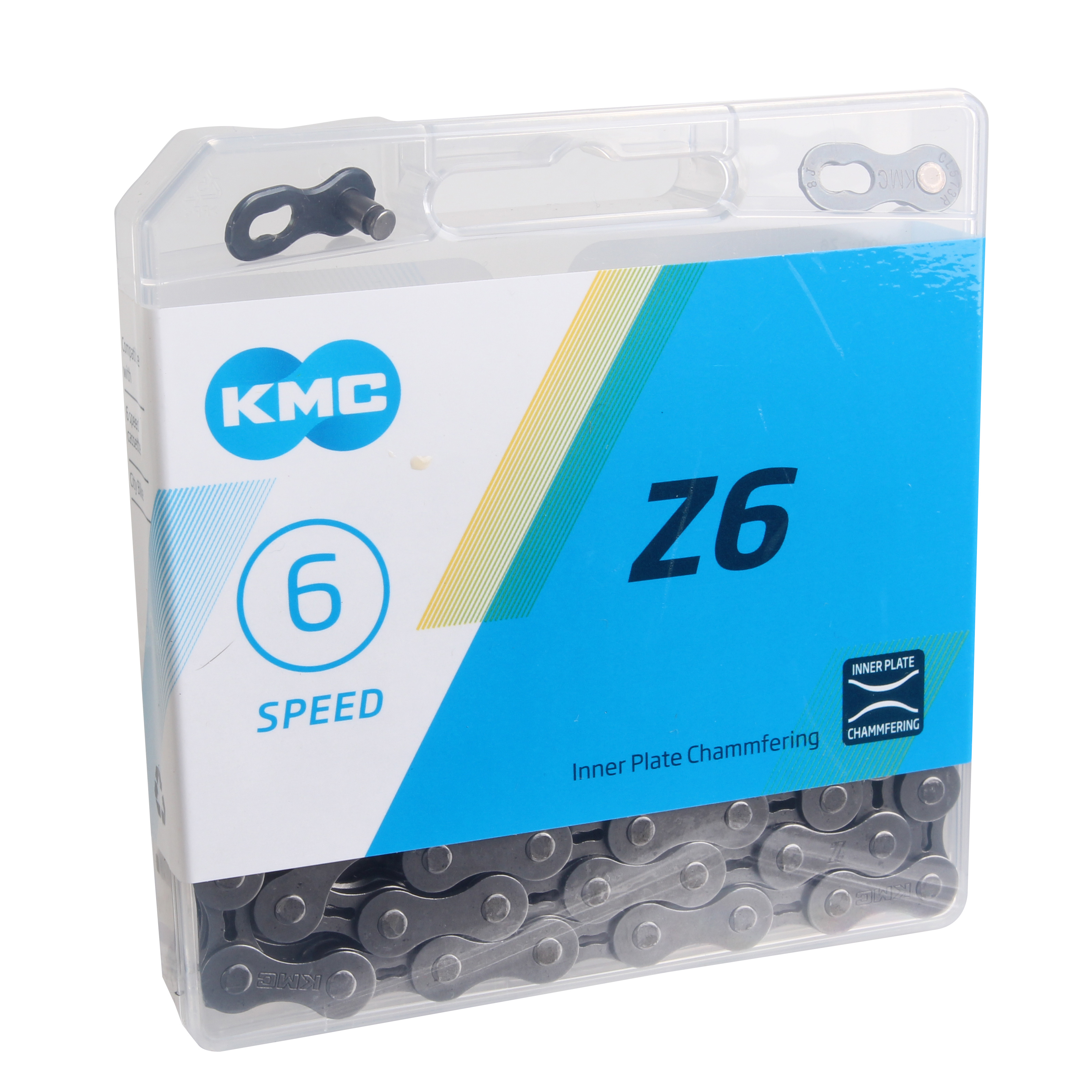 KMC Z6 Chain (5-8sp), Brown/Gray
