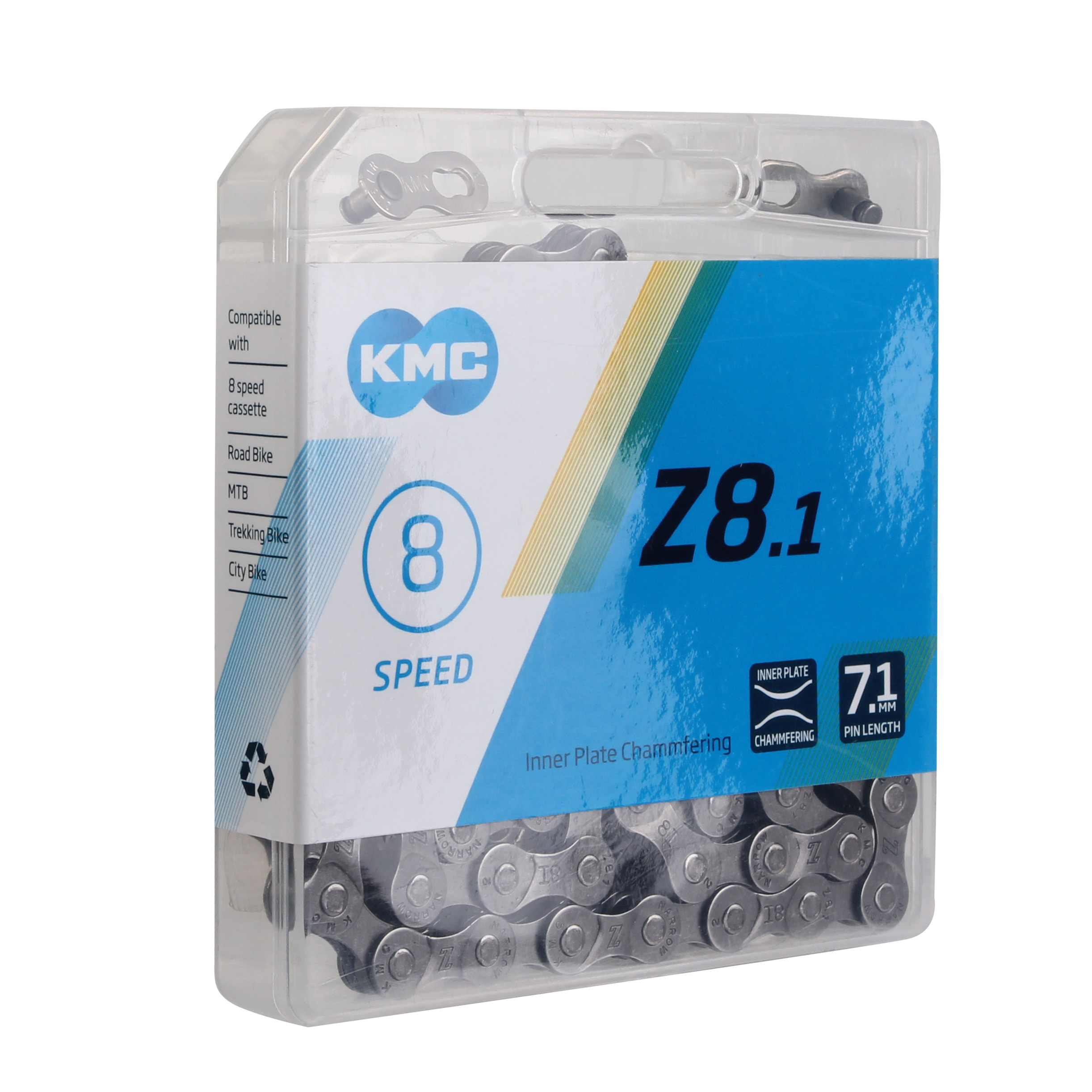 KMC Z8.1 Chain (6-7sp), Gray
