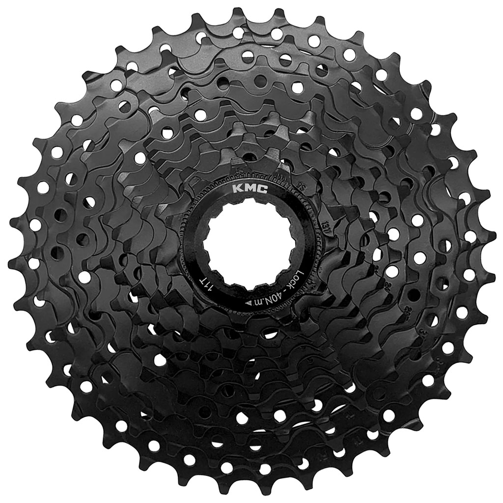 KMC 10sp Cassette, 11-36t - Black