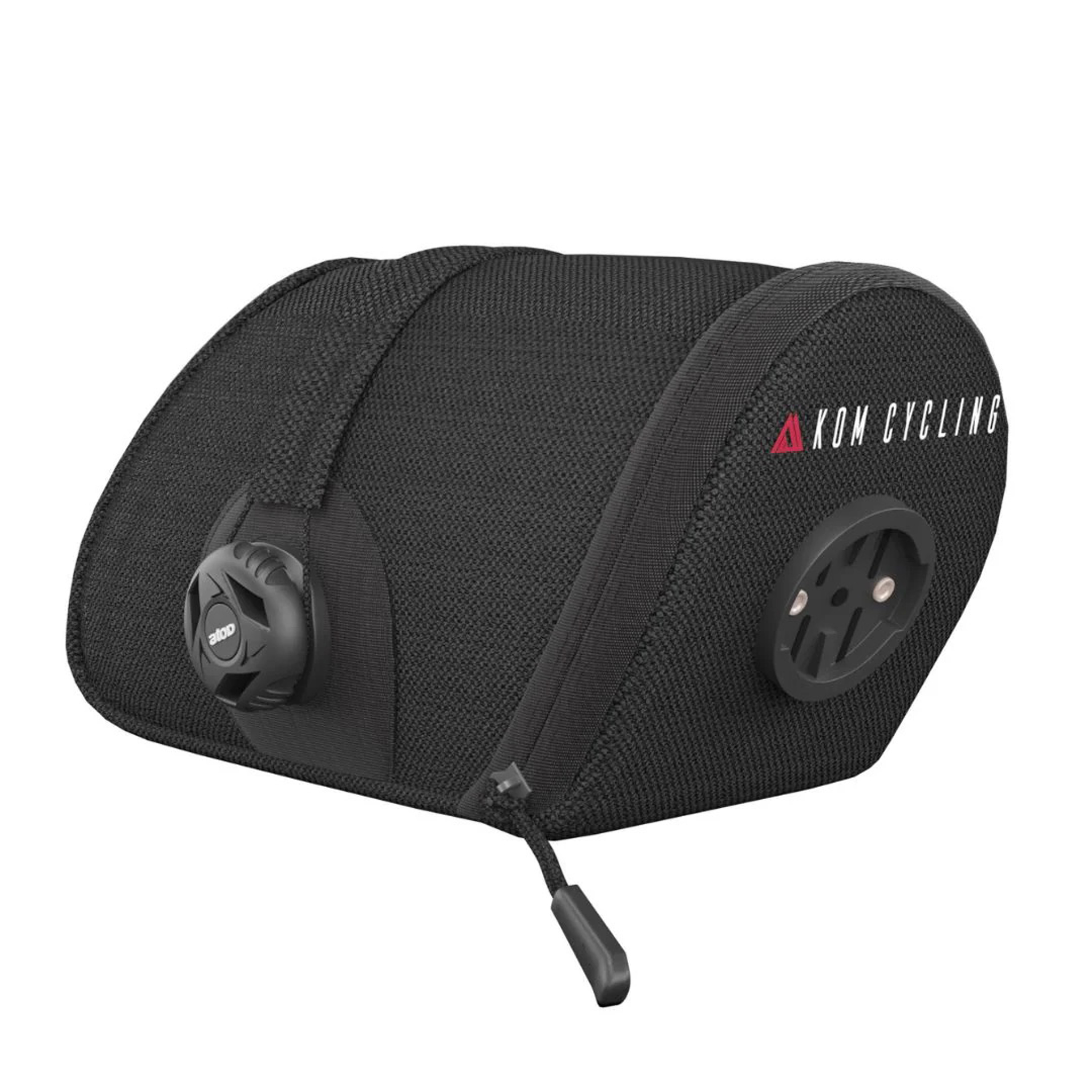 KOM Cycling Garmin Saddle Bag Varia Mount, Small, Black