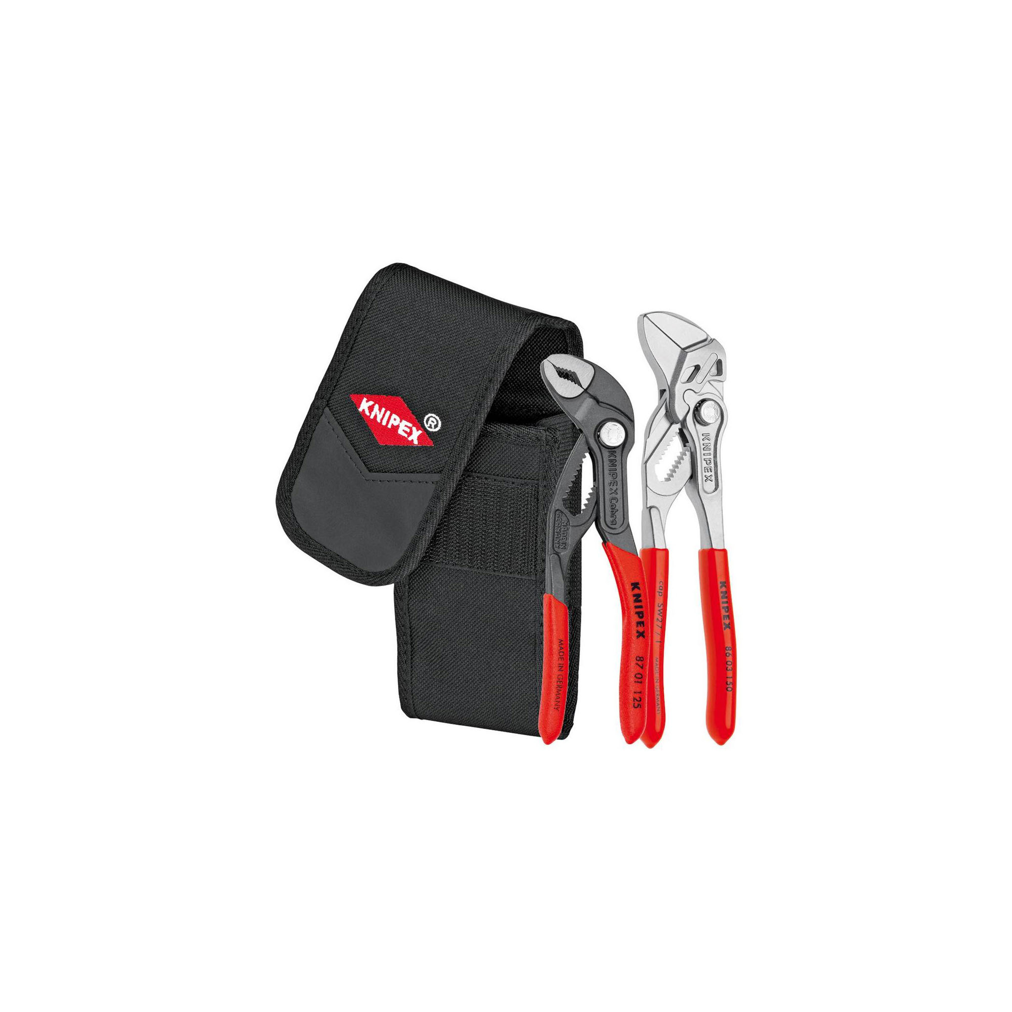 Knipex Mini Pliers Set and Belt Pouch
