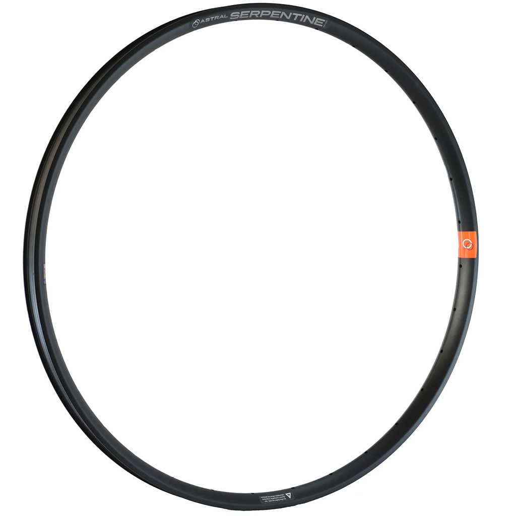 Astral Serpentine 29" Alloy Disc Brake Rim, 32h, Black