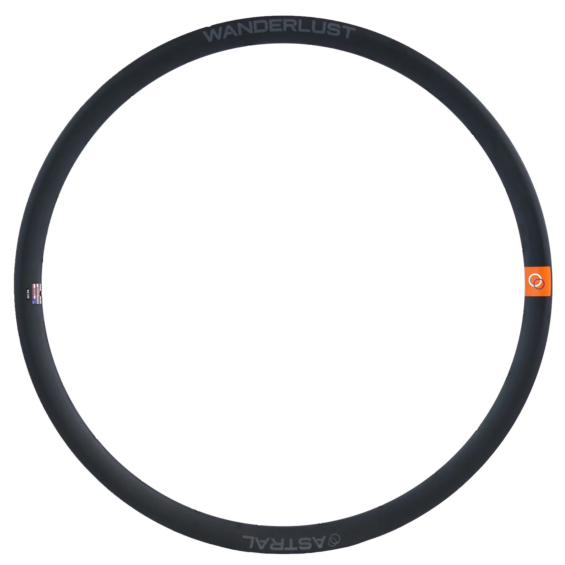 Astral Wanderlust Gen3, 700c Alloy Disc Rim, 32h, Black