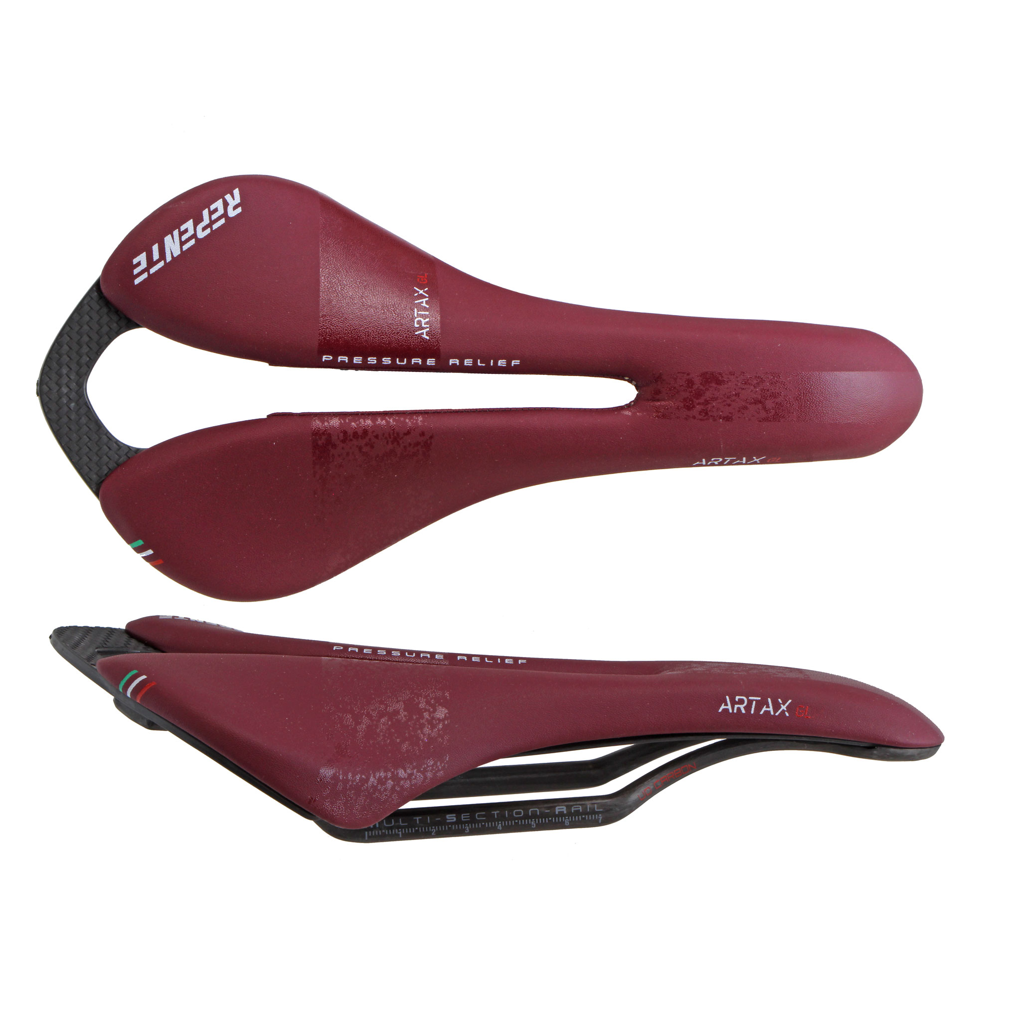 Leonardi Repente Artax GL Saddle, Red Mud