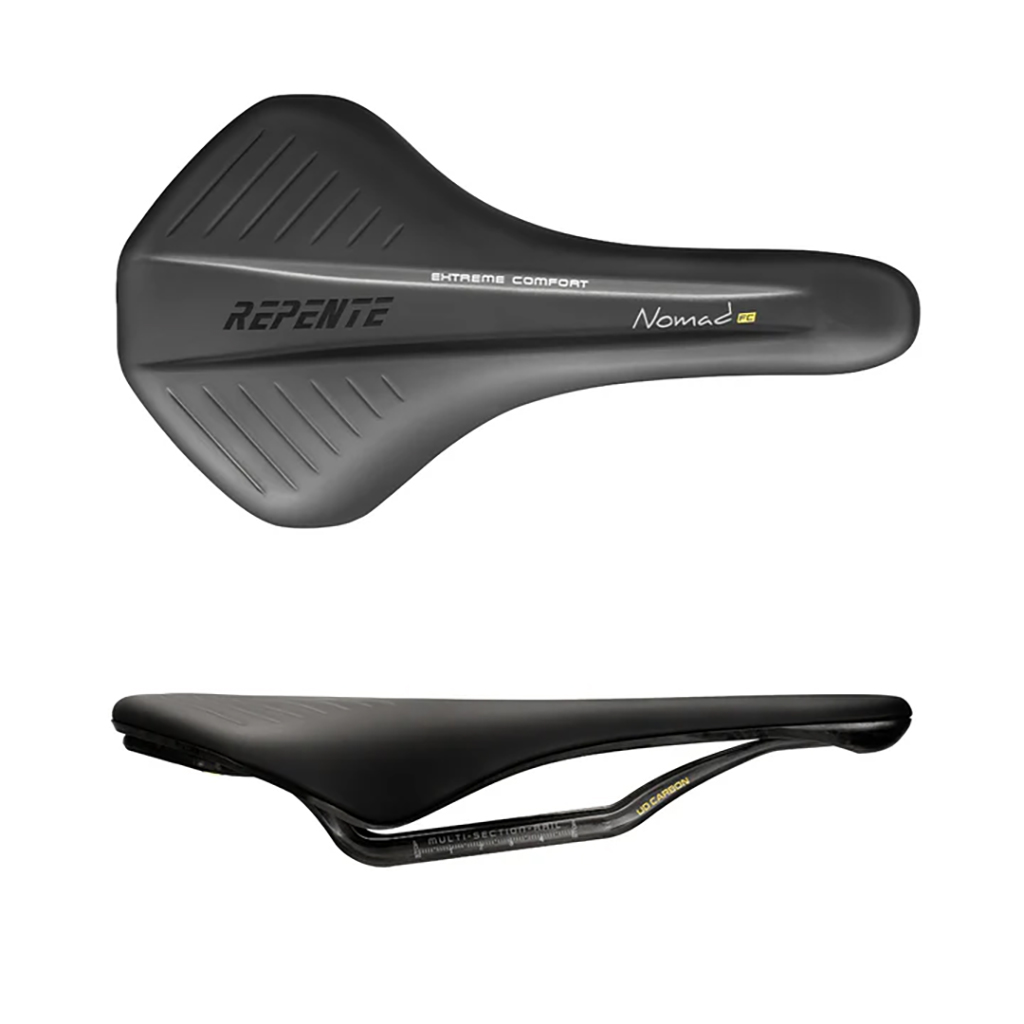 Leonardi Nomad FC Saddle, Carbon, Black 