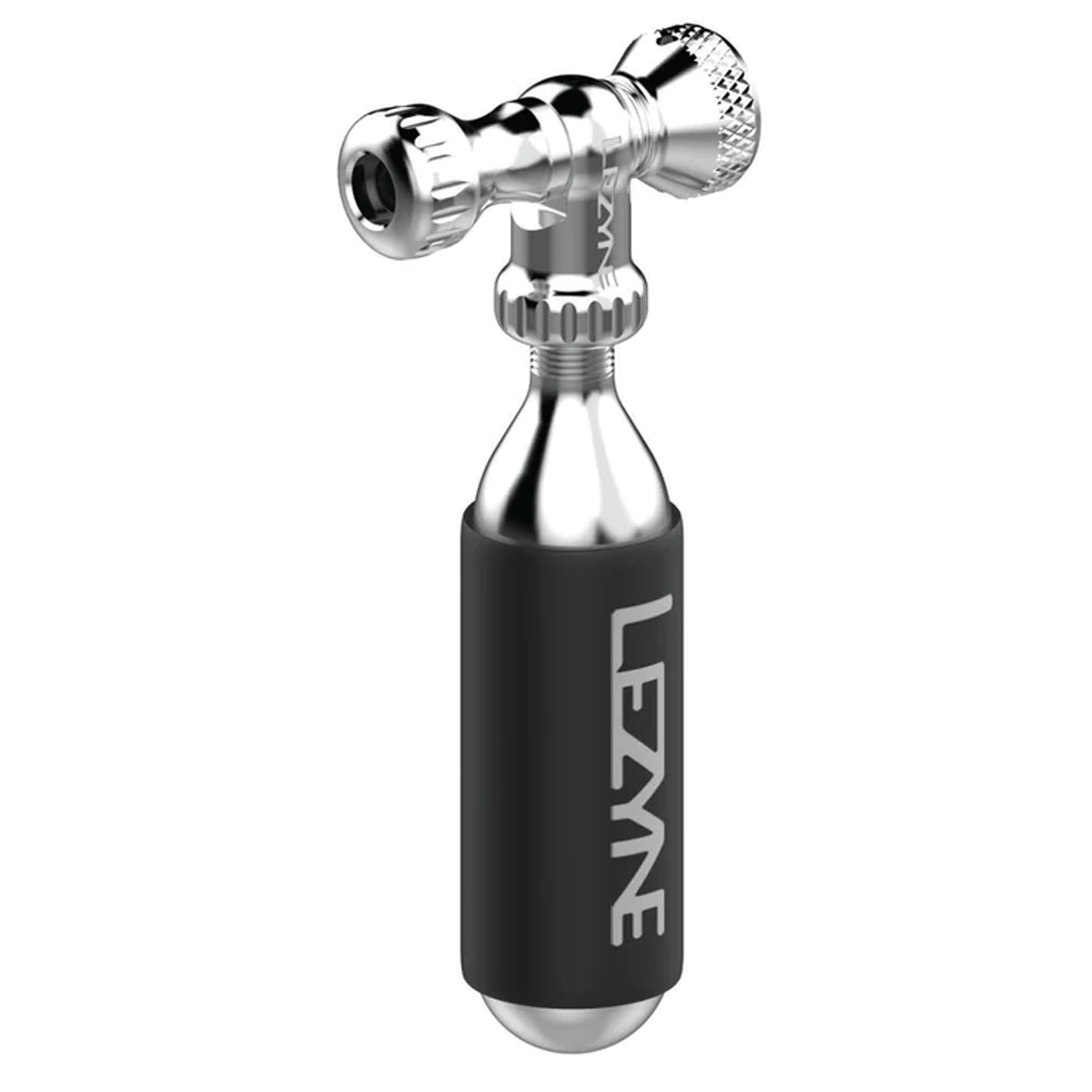 Lezyne Control Drive CO2 Inflator with 16g Cartridge, Silver