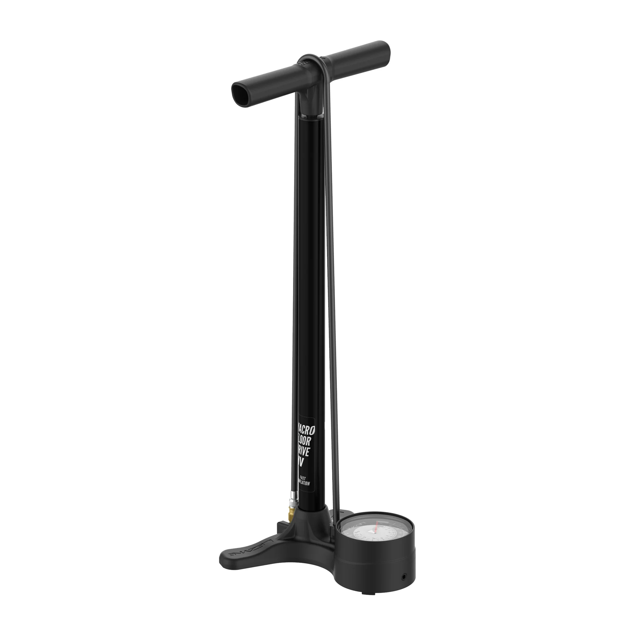 Lezyne Macro HV Floor Drive DV Pump, Flat Black