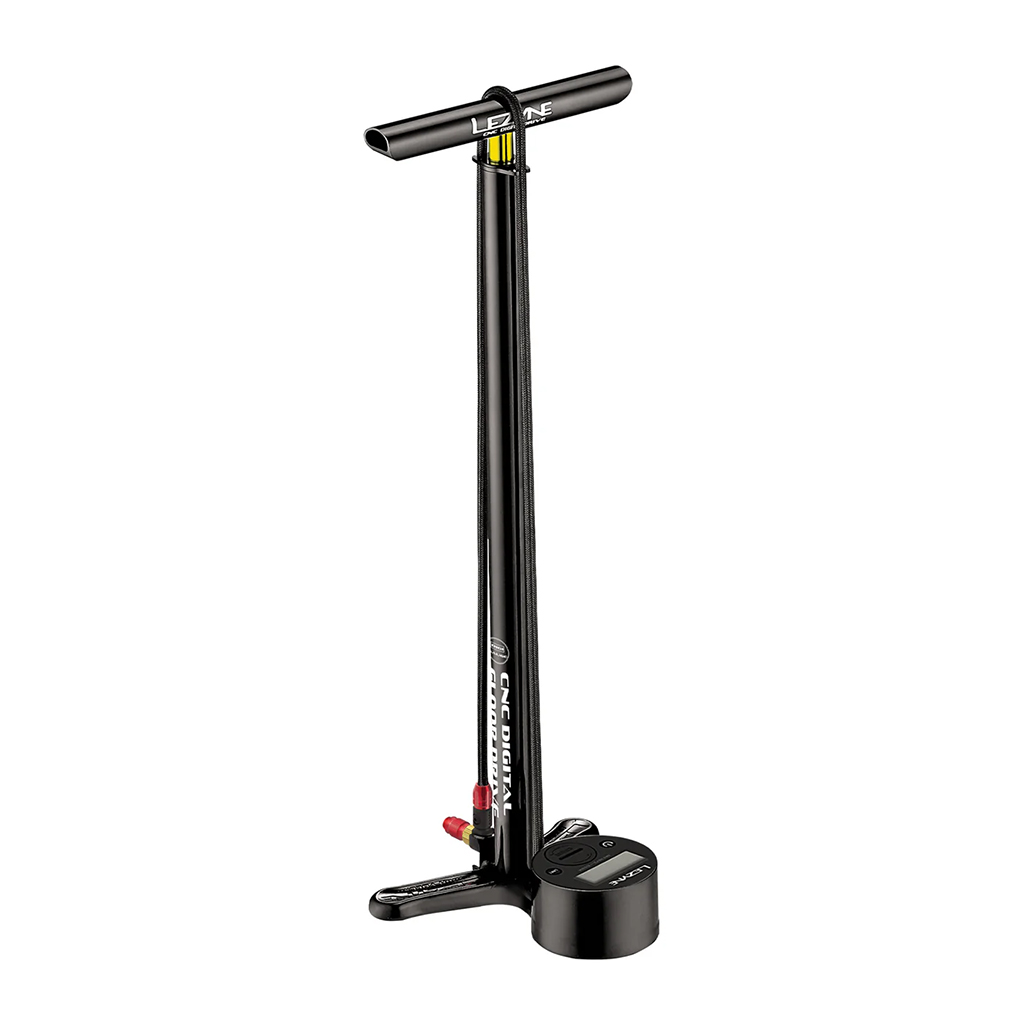Lezyne CNC Digital Drive 3.5  Pump, Satin Black 