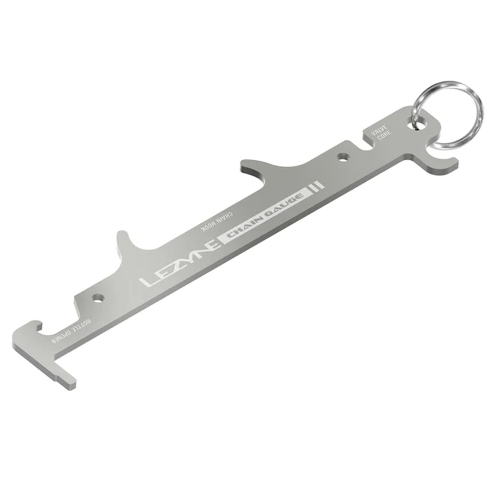 Lezyne Chain Gauge Wear Indicator, Silver