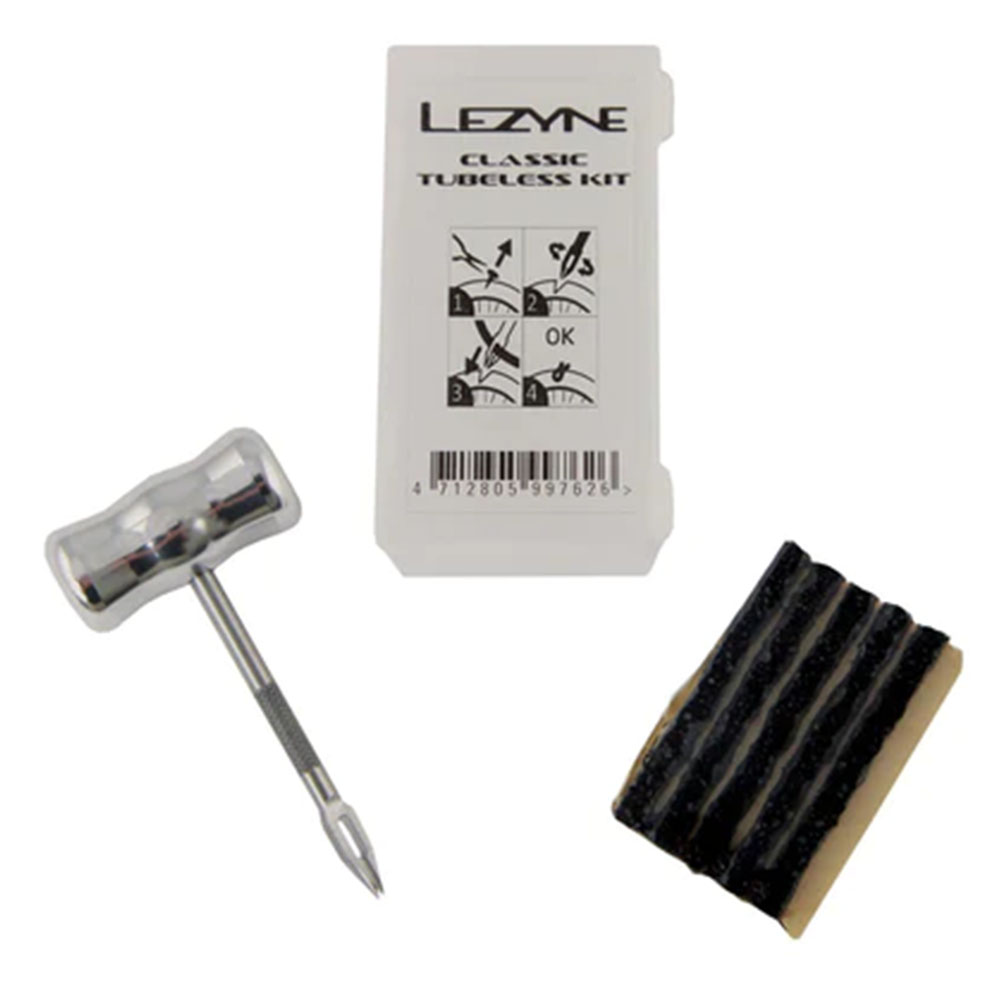 Lezyne Classic Tubeless Kit w/ Repair Tools and Plugs