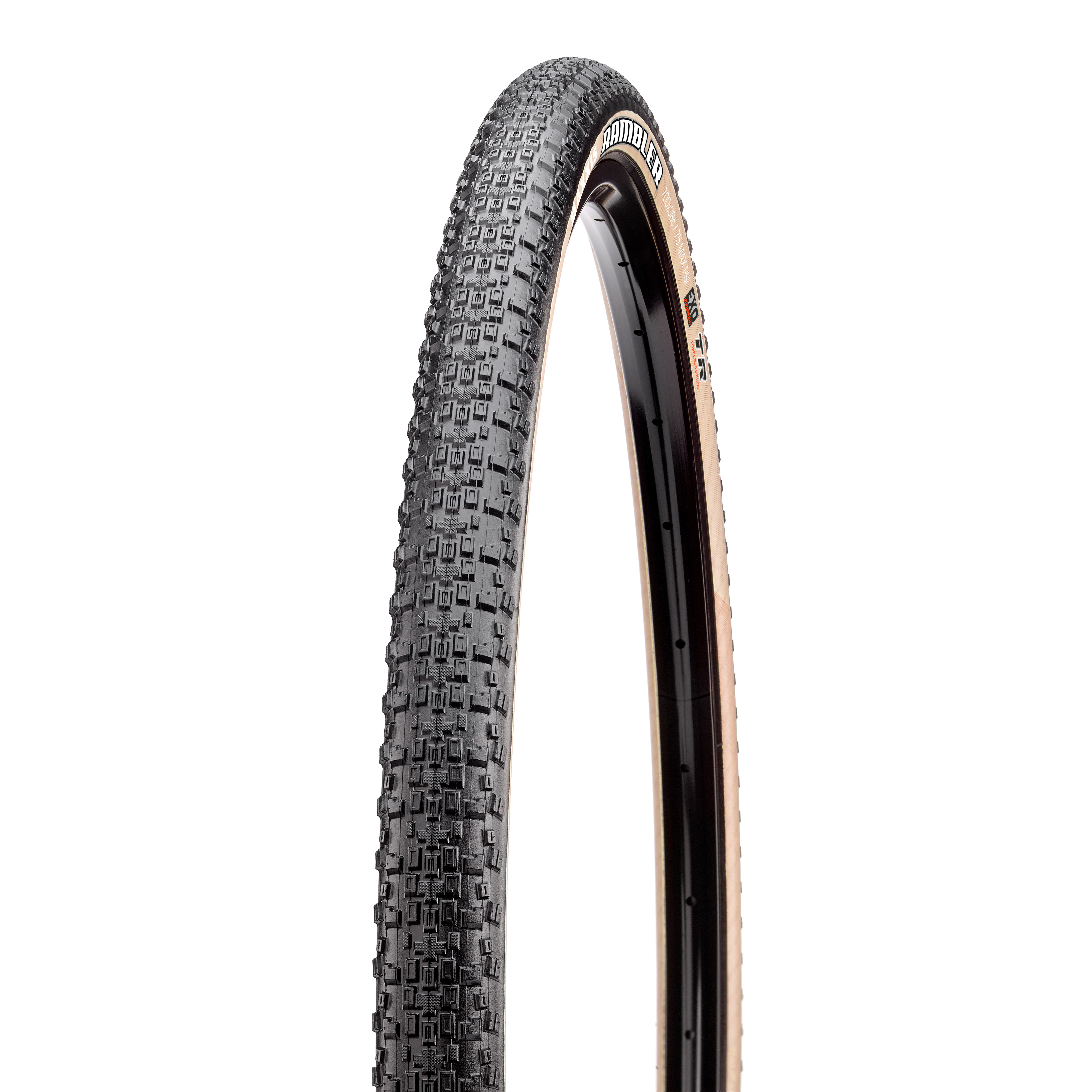 Maxxis Rambler Tire, 700x40, DC/EXO/TR, Dark Tanwall