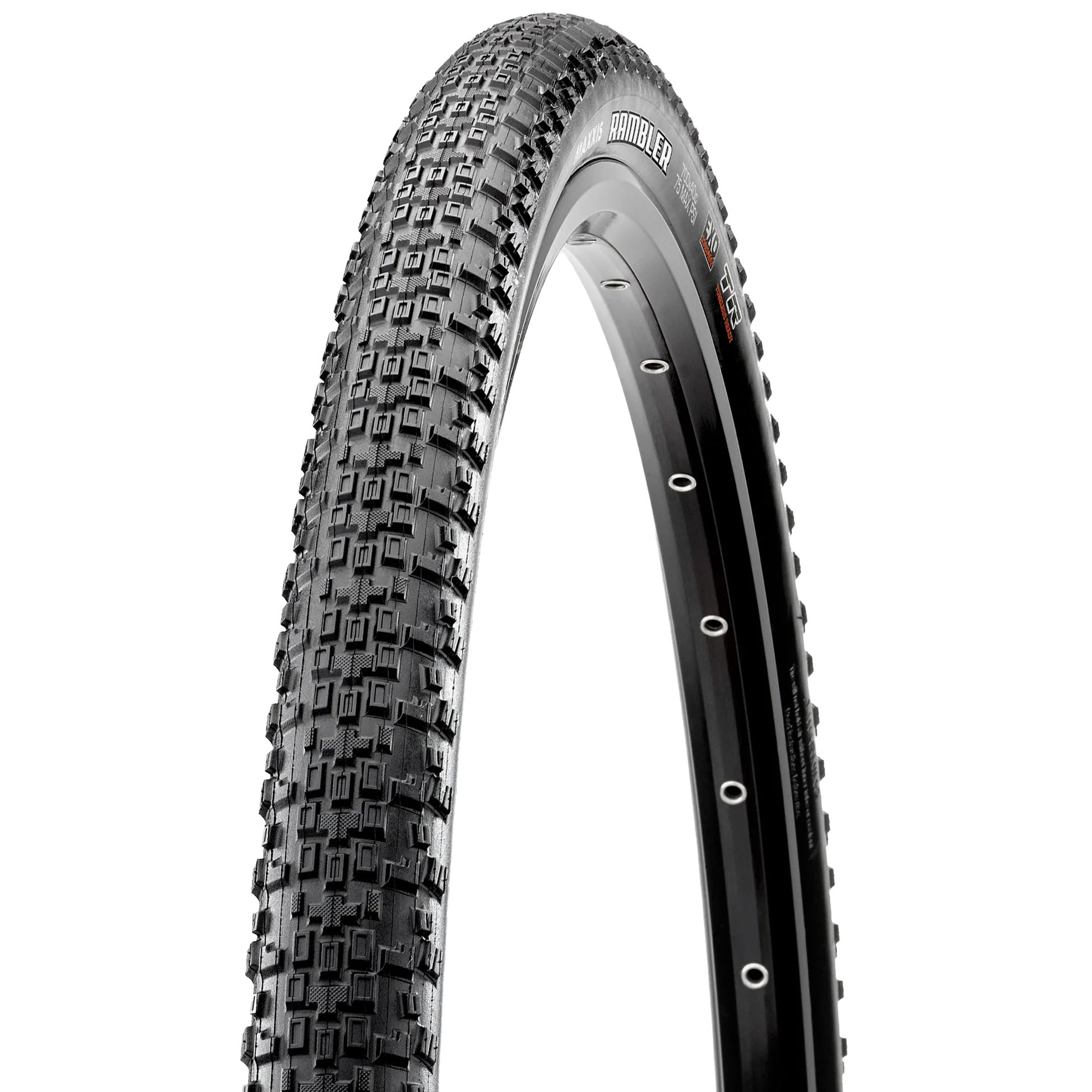 Maxxis Rambler, 700x45,  HYPR-X/EXO/TR, Black