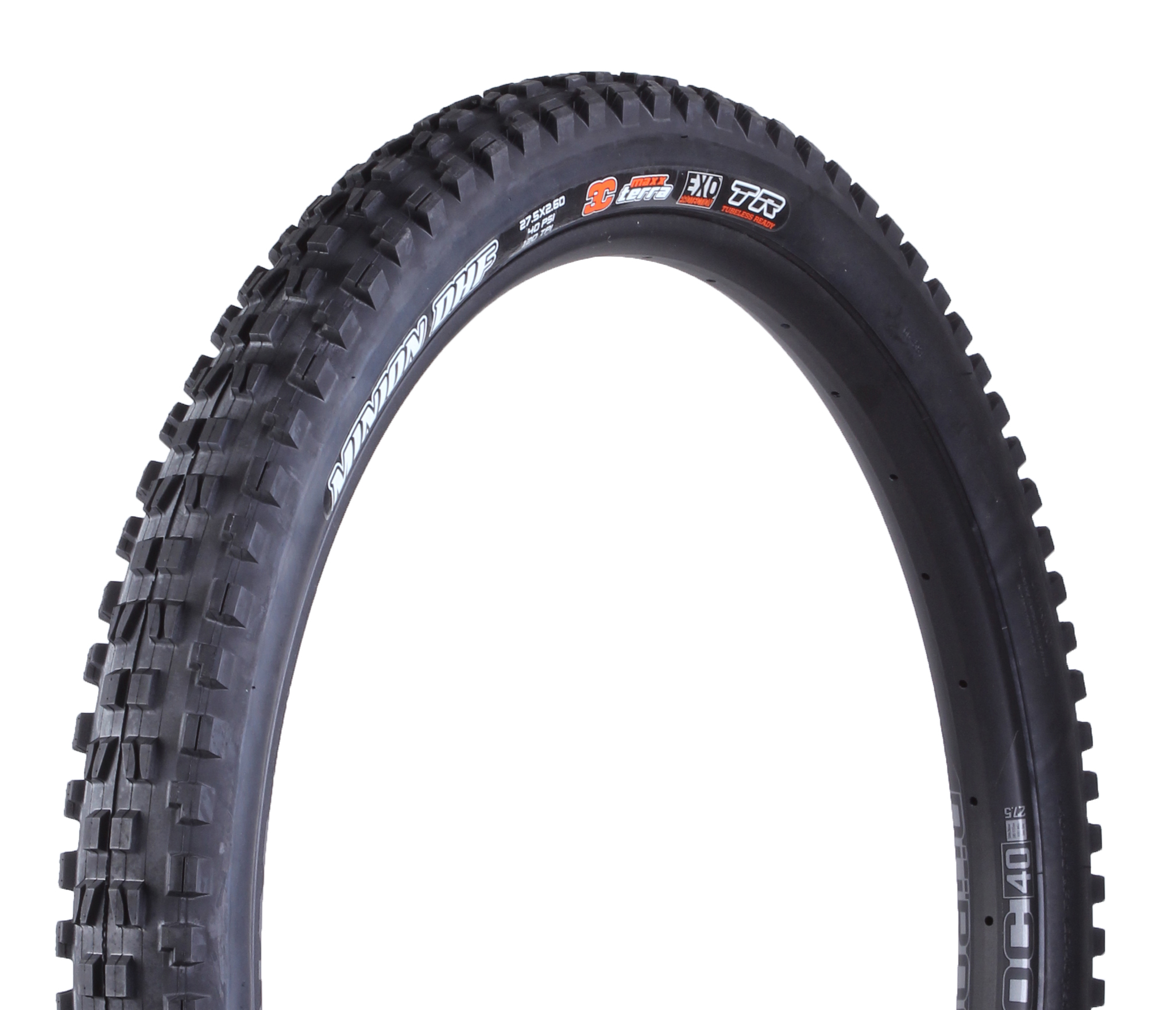 Maxxis Minion DHF Tire, 27.5x2.6", 3CT/EXO+/TR 