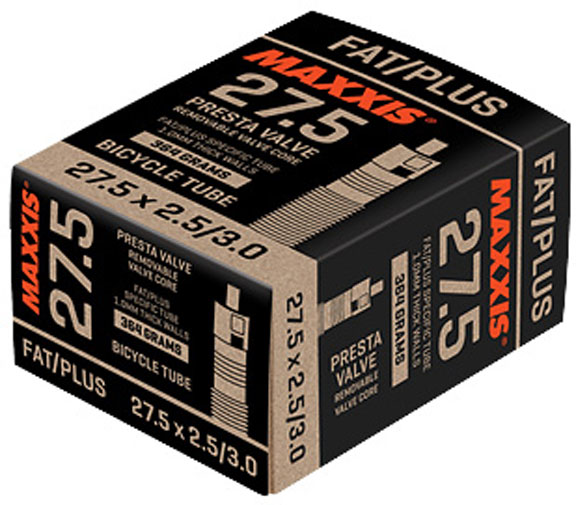 Maxxis Fat/Plus Tube, 27.5x3.0-5.0" - PV 48mm RVC