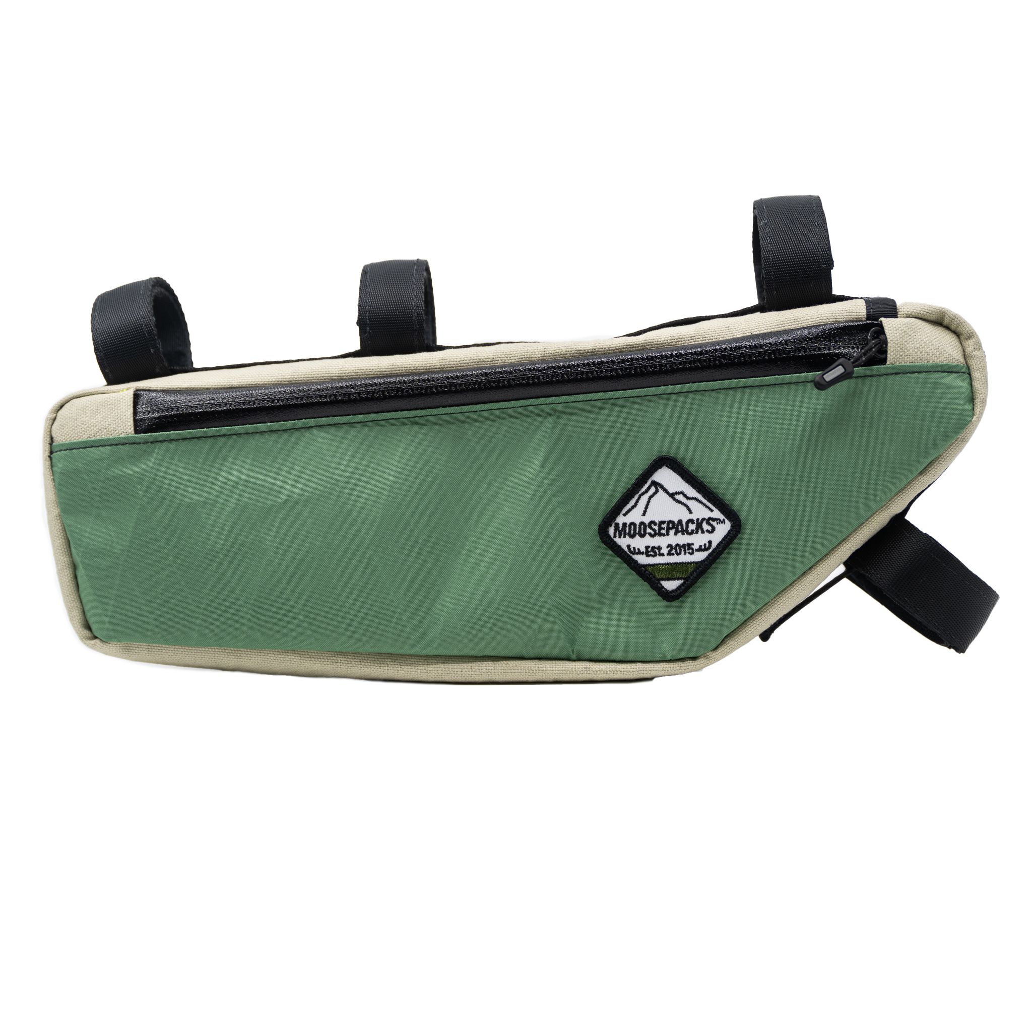 MoosePacks Frame Bag, Large, 2.6L, Edgemont Green
