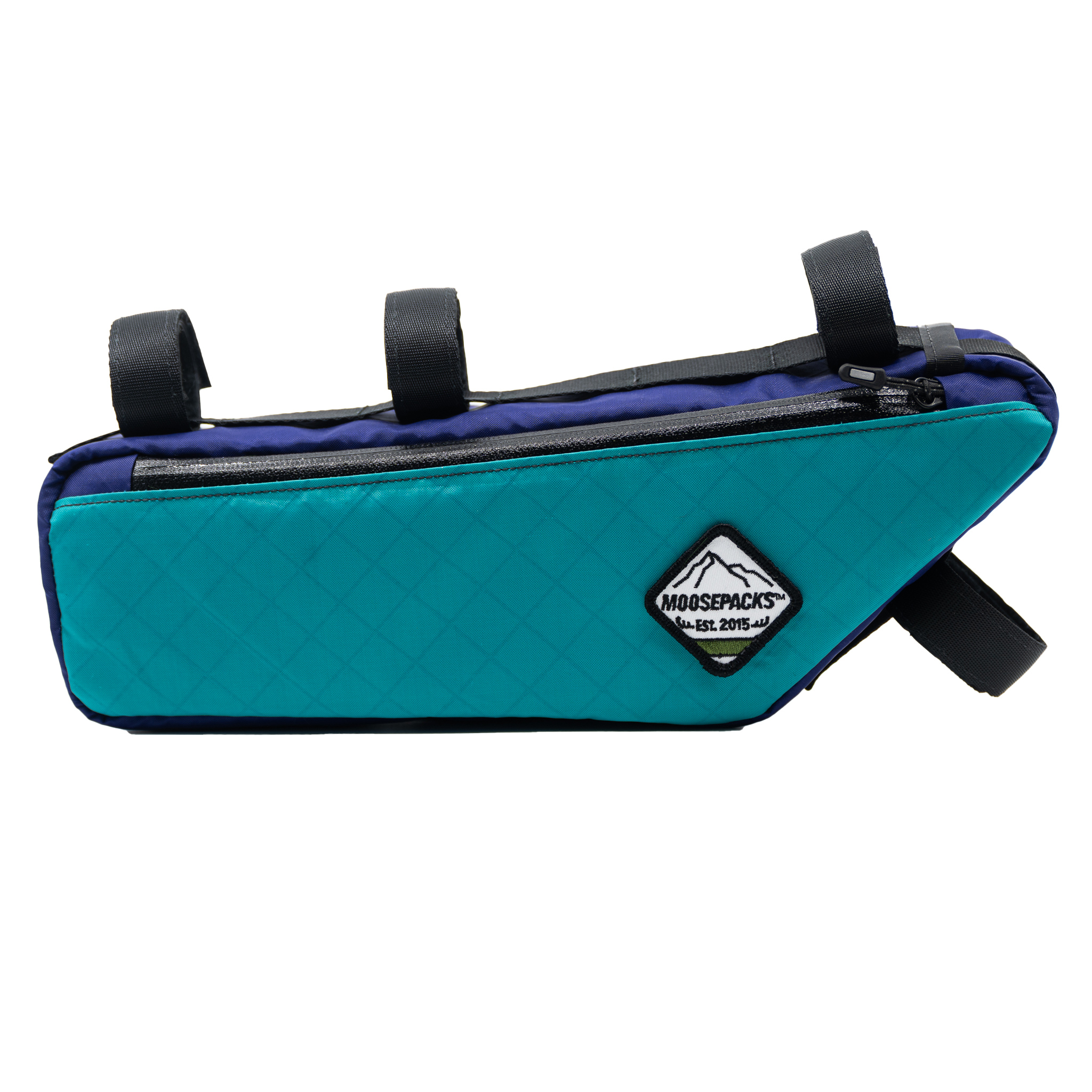MoosePacks Frame Bag, Large, 2.6L, Teal