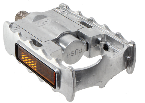 MKS FD-7 Folding Pedals, Silver